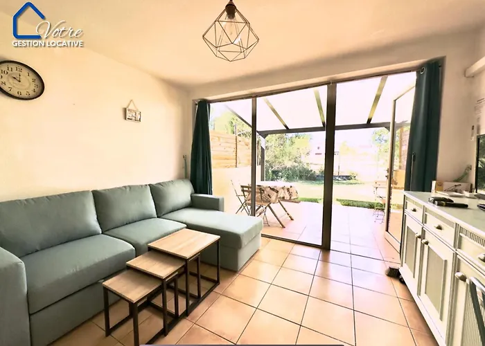 Studio Cabine Pour 4 - Piscine